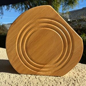 Fiesta Ware Wood Knife Block